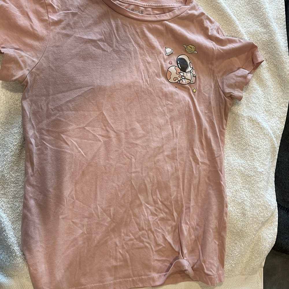 Pink Astronaut Tshirt